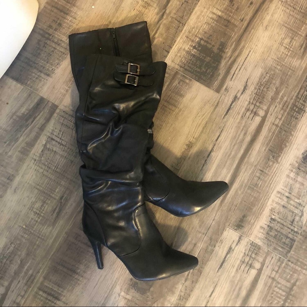 Fall heeled boots